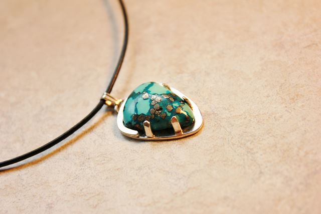 Pyrite Turquoise 1